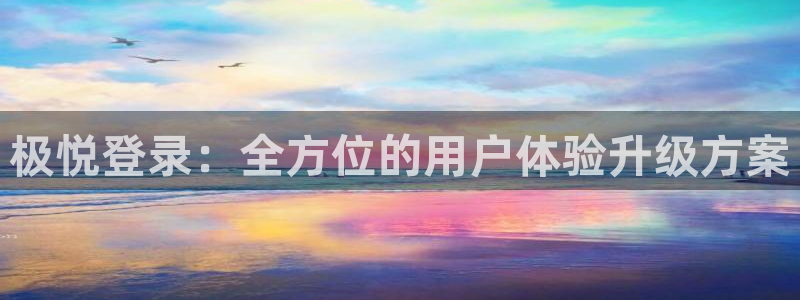 2元彩票体育网页版入口：极悦登录：全方位的用户体验升级方案