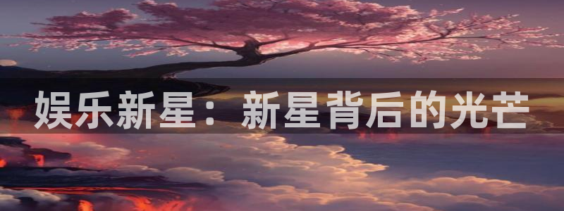 2元彩票2平台登录：娱乐新星：新星背后的光芒