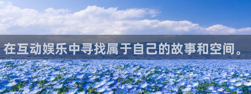 2元彩票体育2：在互动娱乐中寻找属于自己的故事和空间。